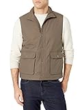 Woolrich Herren Trout Run Flannel Lined Vest Daunenweste, Bungee Cord, Medium