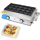 Sous Vide Style Egg Bite Maker, Antihaft Multi-Grill für Frühstücksbisse, Omelettes, und heiße Sandwiches – 9 Löcher