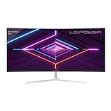 LC-Power LC-M34-UWQHD-100-C-V3 Computerbildschirm 86,4 cm (34 Zoll) 3440 x 1440 Pixel UltraWide Quad HD LCD Weiß