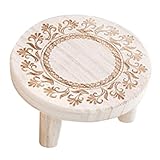 UKCOCO Pflanzenständer für Blumentöpfe Stabiler Pflanzentisch für und Außenbereich Robuster Blumenhocker mit Glatter Oberfläche für Wohnzimmer und Garten Geschenkidee für