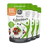 BORCHERS Stevia, Kristalline Streusüße 3x 700g, Stevia-Erythrit Mischung, 1:1 wie Zucker, kalorienfrei & zuckerfrei, Zuckerersatz, Süßungsmittel, Zuckeralternative, XXL Vorteilspack