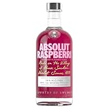 Absolut Raspberri Vodka mit Himbeeren