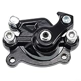 Edelstahl-Bremssattel für MOTOVOX MBX10 und MBX11 mit eingebauten Belägen (rote linke Bremse)