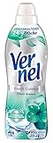 Vernel Fresh Control Fresh Breeze Weichspüler (1x32 Waschladungen), Wäscheduft für 24/7 langanhaltende Frische mit Geruchs-Neutralisierungs-Technologie, recycelbare Flasche