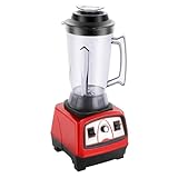2200W Standmixer Smoothie Maker mit Edelstahl Klingen, 9 Einstellbare Geschwindigkeitsstufen Tischmixer mit Rührstab, 4L Elektrisch Smoothie Maker Küchenmixer für Hause, Restaurants, Bars
