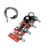 HVRFJXI Überlegenes Steuermodul Mit Bass Höhen Anpassung Verzerrungen Minimiert Und Für Einen Klaren Klang Für Verschiedene Anwendungen Sorgt. Musikvorverstärker