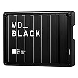 WD_Black P10 Game Drive 6 TB Externe Festplatte (Mobile und robuste High-Perfomance-Festplatte, für Konsole und PC, bis zu 125 Spiele speichern) Schwarz