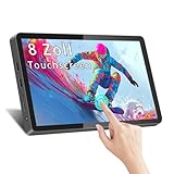Jhcztrk Kleiner Mini Touchscreen Monitor 8 Zoll 800X480 mit eingebauten Lautsprechern und Standfuß Tragbarer Monitor USB-C HDMI Externer Bildschirm für PC Laptop Kompatibel mit Raspberry Pi