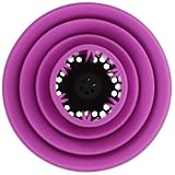 Angoily Retraktiver Faltbarer Silikon haartrockner diffusor Hitzebeständig Langlebig Leicht zu Reinigen für Lockiges Haar um Volumen zu Formen Umweltfreundlich Kompakt für Zuhause