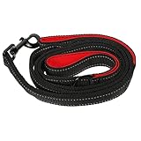 ibasenice Hundeleine mit Doppelgriff und Langlebige Trainingsleine Ergonomisch Gestaltet für und Outdoor Aktivitäten Farblich Abgestimmt