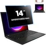 ngningo Notebook Laptop Blickschutzfolie 14 Zoll für 16:9 Seitenverhältnis, Sichtschutzfolie Privatsphäre & Anti Blaulicht Sichtschut Displayschutzfolie - BxH: 310mm x 174mm