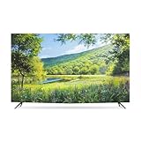 LONEU 32' bis 86' TV Schutz Staubdichte Hülle Bezug für Fernsehen Universalschutz für Flach Gekrümmte Bildschirme Tuschemalerei Print Indoor Moderne Fernseher Abdeckung(Color:color1,Size:80in)