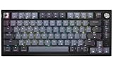 CORSAIR K65 PLUS WIRELESS 75 % RGB, mechanische Gaming-Tastatur, Hot-Swap, Corsair MLX, vorgeschmiert, lineare Schalter, Schalldämmung, PBT-Tastaturen, QWERTY ES, Schwarz