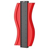 Rseuphiee Konturenlehre, 10 Zoll/25Cm Konturlehre Groß, Kontur-Vervielfältigungslehre, Konturmessgerät Gauge Für Messung Contour Laminat Holz Fußböden Fliesen Bodenbelag, Vatertagsgeschenke