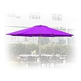 ESOYAWE Sonnenschirm Ersatzbezug Für Outdoor 6 Streben 8 Streben Sonnenschirmbezug Ersatzbezug, Wasserdicht UV-Schutz Polyestergewebe Strand Terrasse Garten Sonnenschirm Ersatzteile