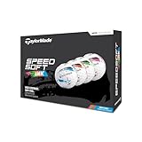 TaylorMade New SpeedSoft Ink 25 Golfbälle, mehrfarbig
