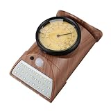 KONTONTY Solarbetriebenes Wandlicht mit Thermometer Wasserdichte Außenlampe mit Infrarotsensor für Garten und Terrasse Automatisches mit Langlebiger Bauweise und Hoher