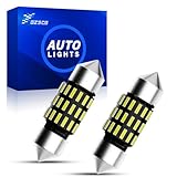 GZ5CG 31MM Soffitte Auto-Innenraumleuchten 3014 27 SMD 300LM 6500K Gleichstrom 12/24V 2 Stück