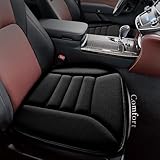 kingphenix Auto Sitzkissen mit 3,0 cm Komfort Memory Foam Sitzkissen für Auto und Bürostuhl - Schwarz