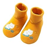 Babyschuhe Lauflernschuhe Mädchen Junge - kinderschuhe Rutschfeste Kleinkind Schuhe Junge Stricken Bodenschuhe Weicher Boden Bodensocken Stricken