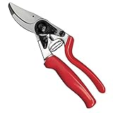 FELCO 12 Gartenschere (Schnitt-ø 20 mm, Baumschere mit Rollgriff, Rebschere für mittelgroße Hände, Länge 200 mm, ergonomischer Griff, präziser Schnitt)
