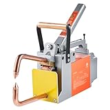 VEVOR Tragbares Punktschweißgerät, 1/8 Zoll dickes Punktschweißer mit 1,5 kVA Eingangskapazität, Schweißspitzenpistole, Metallblech-Punktschweißgerät für Kohlenstoffstahl, Edelstahl, Aluminiumblech