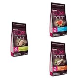 Wellness CORE Probierpaket, Small Breed, Hundefutter trocken für ausgewachsene Hunde Kleiner Rassen, 3 x 1,5kg, ohne Zuckerzusatz, getreidefrei, mit hohem Fleischanteil