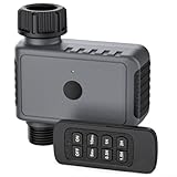 MeevrgR Smart Garden Bewässerungs-Timer-Controller, mit 50M Fernbedienung, 6 Programmiermodi, IP55 wasserdichtes automatisches Bewässerungssystem für Pflanzen