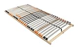 Mister Sandman Lattenrost 140x200 cm ErgoActive 7 Zonen einstellbare Härte Stabiler Lattenrahmen leise ergonomisch atmungsaktiv selbst zusammenbaubar Federholzrahmen kompatibel mit Allen Matratzen