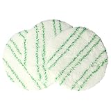 vhbw 3X Polierpad kompatibel mit Kärcher FP 303 Saugbohner - Polierscheiben-Set für Laminat Grün Weiß