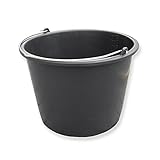 10 Stk. 20 l Baueimer, Eimer mit Henkel Ernteeimer Putzeimer Wassereimer Zementeimer Mörteleimer