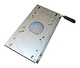 Aluminium Universeller Schlitten mit 12 Positione Bootssitz-Schlitten für Sitze Schiebe Stuhlfuß Springfield Sitzschlitten Steuerstuhl