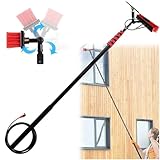 Teleskopbürste, hochfeste Kohlefaser, einziehbar, wasserzugeführte Stange, Solarmodul-Reinigungsbürste, Fensterreinigungsstange, Teleskop-Verlängerungsstange, Reinigungsset