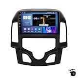 Android 14 Doppel-DIN-Autoradio für H-YUNDAI I30 2007–2012 GPS Navi Navigation 9 Zoll Multimedia-Video-Player eingebauter DSP FM BT Wifi SWC 4G 5G Carplay Plug and Play, M100S