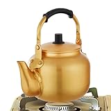 Teekessel, Campingkessel | Metall-Wasserkocher, Wasserheizkessel,Wasserkocher Outdoor Metall Wasserkocher Aluminium Wasserkocher zum Wandern