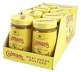 Colmans Original English Mustard Englischer Senf 8X 170G Glas – importiert von Shestore24