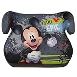 Autositz mit Sicherheitsgurt, Sitzverkleinerung, Sitzerhöhung für Jungen, 22–36 kg 125–150 cm (Mickey Mouse)