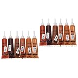 Holibanna 2 Sätze Möbelreparaturpaste Grau Spachtelmasse Für Schränke Patch Tragbarer Holzfüller Paste Zur Holzreparatur Holzspachtelmasse Lückenfüller Aus Holz Einfügen 6 Stücke * 2