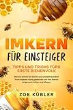 IMKERN FÜR EINSTEIGER -Tipps und Tricks fürs erste Bienenvolk: Wie Sie Schritt für Schritt und umweltfreundlich Ihren eigenen Honig gewinnen und Ihre Bienen artgerecht halten und pflegen