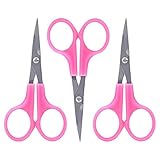 STICKSCHERE, 3 STÜCK, 4,5-ZOLL-WELLE, EDELSTAHL-ABS-KUNSTSTOFFGRIFF, HANDGEFERTIGTES HANDWERKWERKZEUG, GEEIGNET FÜR HANDGEFERTIGTES HANDWERK