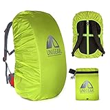 Unigear Rucksackhülle, reflektierend, gegen Regen, 10 – 90 l, wasserdicht, staubdicht, Abriebfest, langlebig, für Camping, Wandern, Reisen, Radfahren