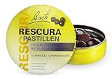 Original Bach RESCURA Pastillen: (ehemals Rescue) Bachblüten-Mischung in einer fruchtigen Pastille, Schwarze Johannisbeere, 50g