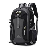 Wanderrucksack 40L Herren Damen Trekkingrucksack Wasserdichter Rucksack Leicht Groß Reiserucksack, Outdoorrucksack mit Reflexstreifen Für Wandern, Radfahren, Klettern, Bergsteigen und Reisen Sport
