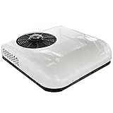 12 V/24 V DC Klimaanlage, effiziente Dacheinheit für Wohnmobil, LKW, Boot, Wohnmobil und Reiseanhänger, perfekte Kühllösung für Autos, weiße Oberfläche