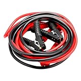 GEARMONSTER Starthilfekabel, 2X6M 3000Amp Überbrückungskabel, Tragbarer Autobatterie Booster für PKW LKW Kupfer Starthilfekabel 16mm² mit Kabelklemmen