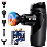 Mini Massagepistole mit Wärmefunktion, Bob and Brad M7 Plus Massage Pistole mit 9 mm Amplitude, 0,4kg Leise Massage Gun Massagegerät für Sporterholung & Muskelschmerzlinderung, Geschenk