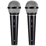 Prasacco 2 Stück Simulation Mikrofon, Kunststoff Mikrofon Requisiten 16,5 x 5,5 cm Mikrophone Prop Spielzeug Gefälschte Mikrofon für Kleidungs, Fotografie, Auftritte und Geburtstagsparty Requisiten