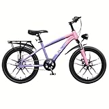 Mountainbike 22-Zoll-Rahmen aus Kohlenstoffstahl mit Variabler Geschwindigkeit und stoßdämpfender Vorderradgabel, geeignet für Jungen und Mädchen D,20inches21speed