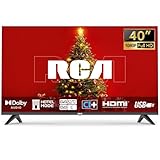 RCA Fernseher 40 Zoll (100 cm) Full HD LED TV Triple Tuner (DVB-T/T2-C-S/S2) Fernseher mit Dolby Audio HDMI Multimedia Player USB CI+ Hotelmodus (NRB40FQ1, 2024)