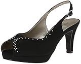 Rose Petals Philly Plateau-Pumpe für Damen, Schwarz Micro, 35.5 EU